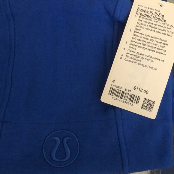 Lululemon Scuba Full zip Cropped Jacket - Picture 5 of 5
